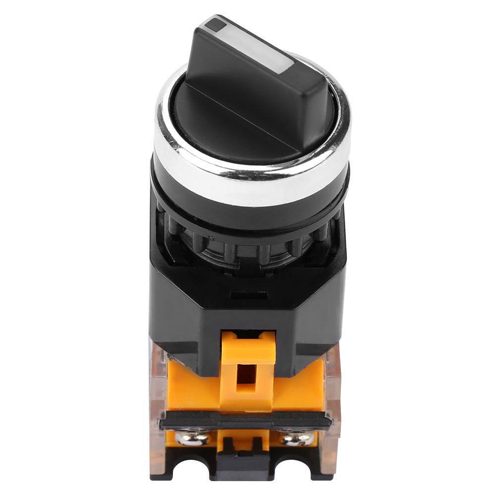3 Position Rotary Switch 2NO Maintained Select Selector Switch Rotary Switch LA38-20X3