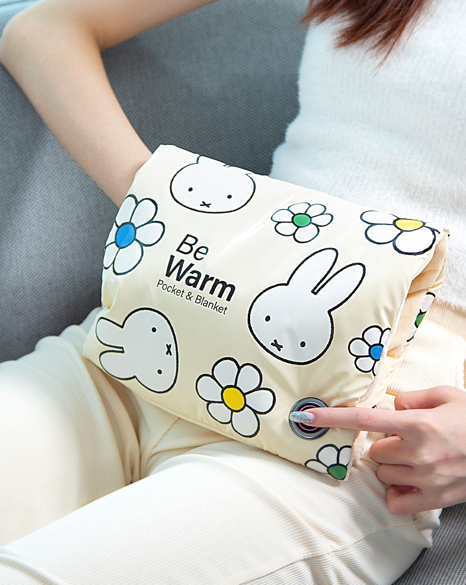Miffy Làm Ấm Tay túi/muff/blanke