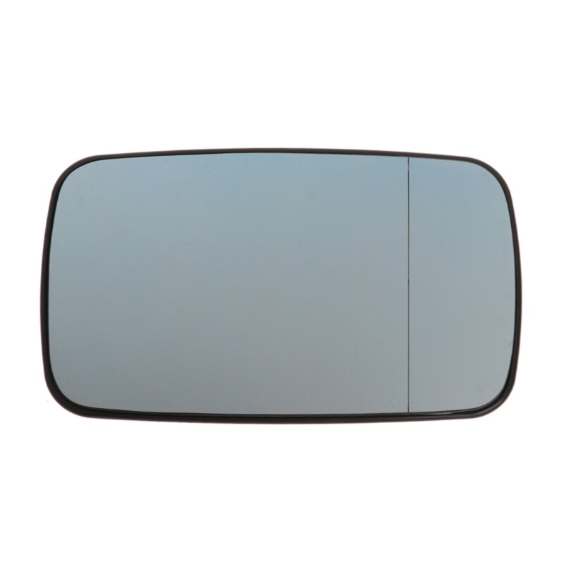 Blue Rearview Mirror Glass Left Right Co-pilot Side Heatable Lens For BMW 3Series E46