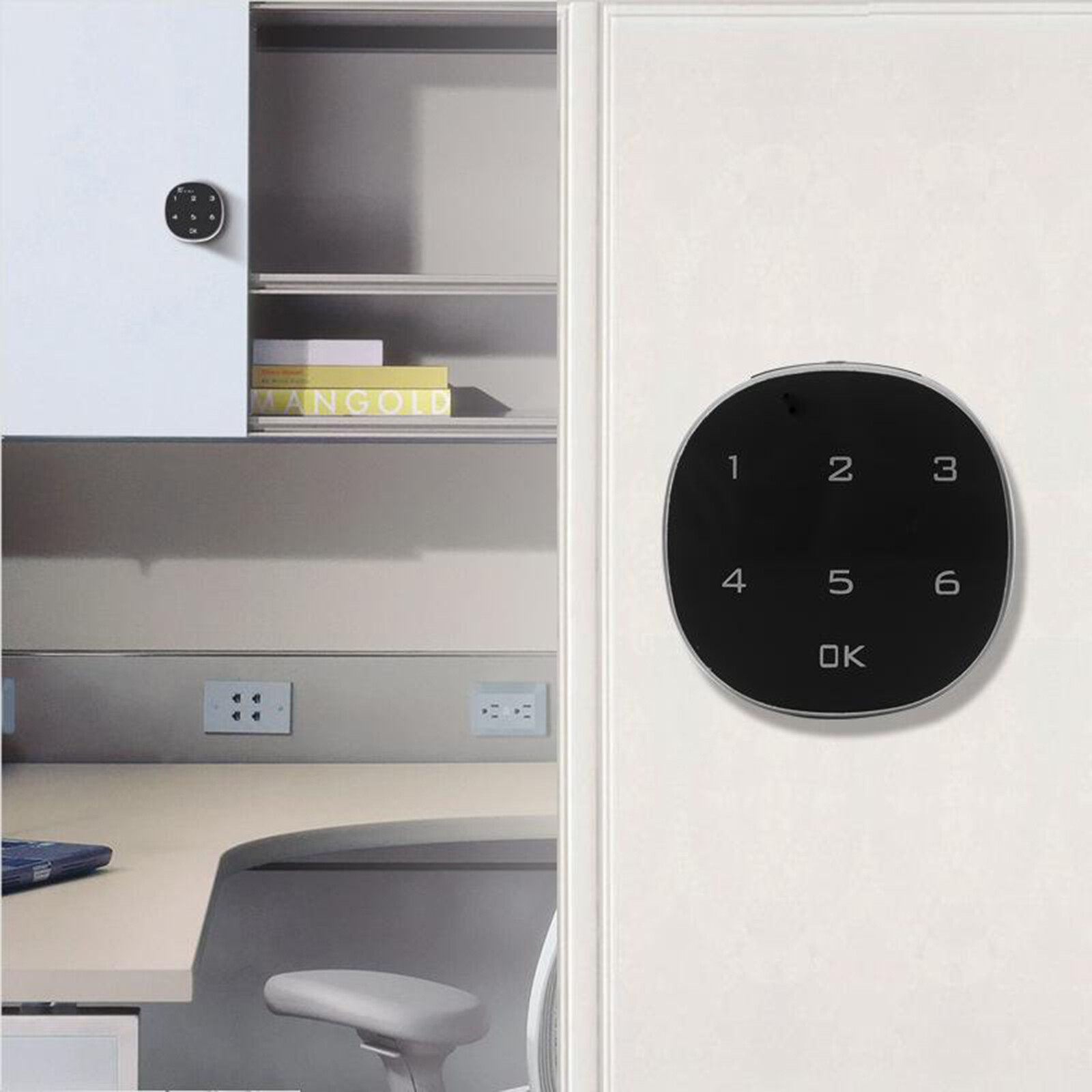 Blesiya Sturdy Electronic Smart Lock Office Drawer Digital Lock Cabinets Lock