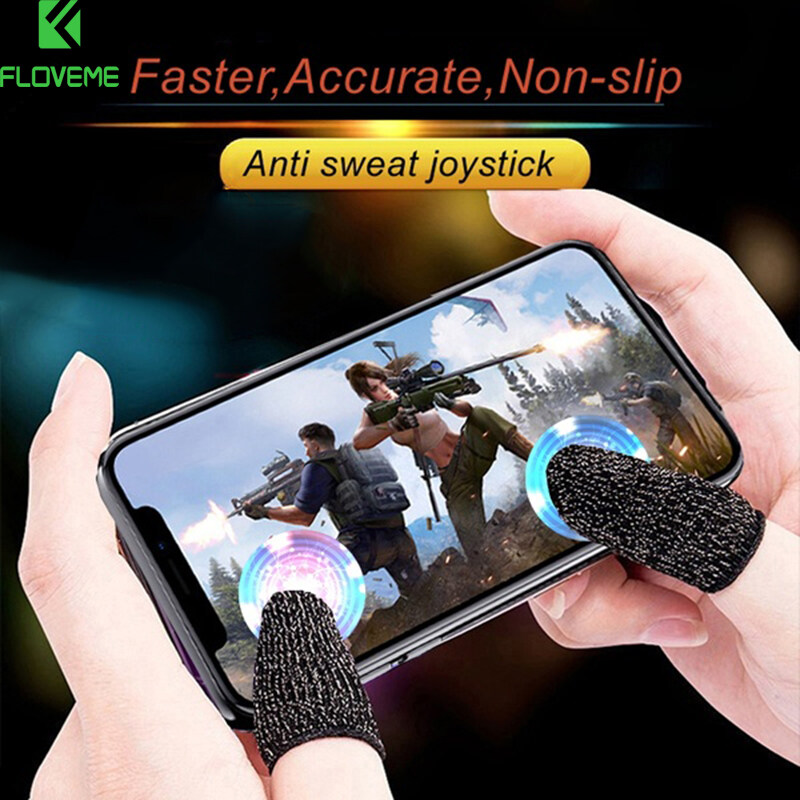 1 Cặp Bọc Ngón Tay Chống Mồ Hôi Thoáng Khí Kiểm Soát Chơi Game Găng Tay Chơi Game Bao Ni Lông Cảm Ứng Di Động Không Trầy Xước - Hàng quốc tế | Lưu ý thời gian giao hàng dự kiến