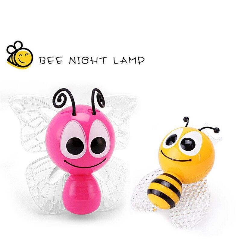 Đèn LED Trang Trí Ban Đêm Ngày Lễ Đèn Ngủ Led RGB Đèn Trẻ Em Hình Ong &