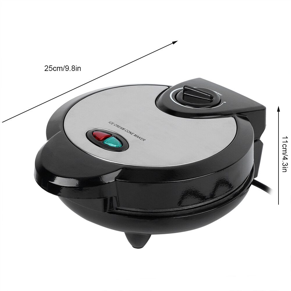 Electric Egg Roll Maker Waffle Baking Pan Ice Cream Cone Machine for Home EU 220V