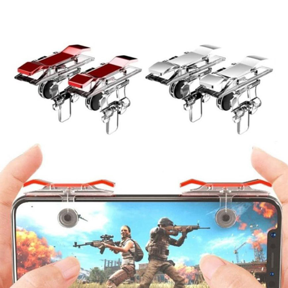 M8CYS Gaming Durable For PUBG L1R1 Trigger Games Accessories Aim Key Fire Button Joystick Gaming Trigger Gamepad Controller
