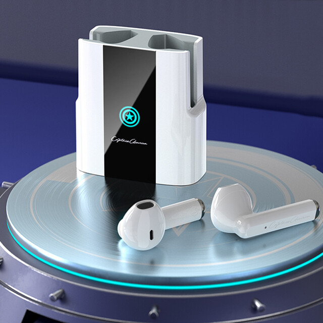 Marvel T6 Bluetooth Earphone TWS Wireless Headphones Bluetooth 5.3 Headphones Stereo Mic Noise Reduction Waterproof With Mic
