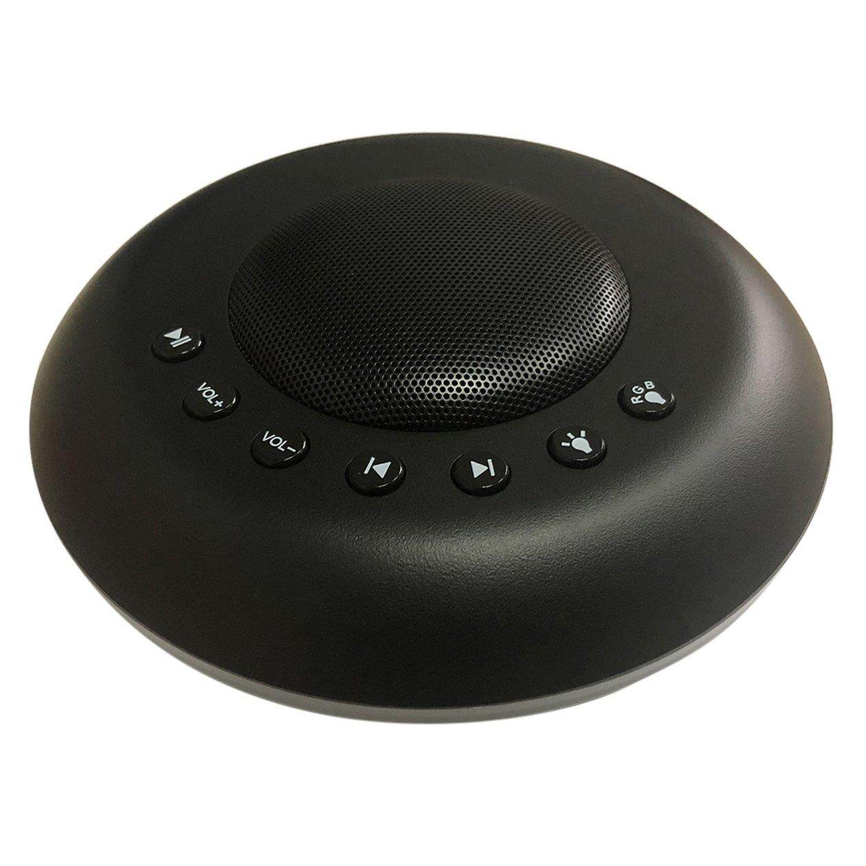 Top Deals White Noise Machine LED Night Light Colorful Ambient Light USB Nature Sounds