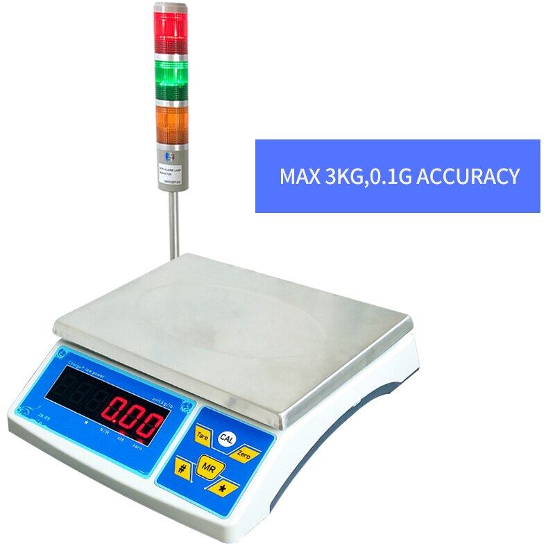 Weighing Scale With Tri Color Alarm Lamp Weight Control Of Tri Color ...