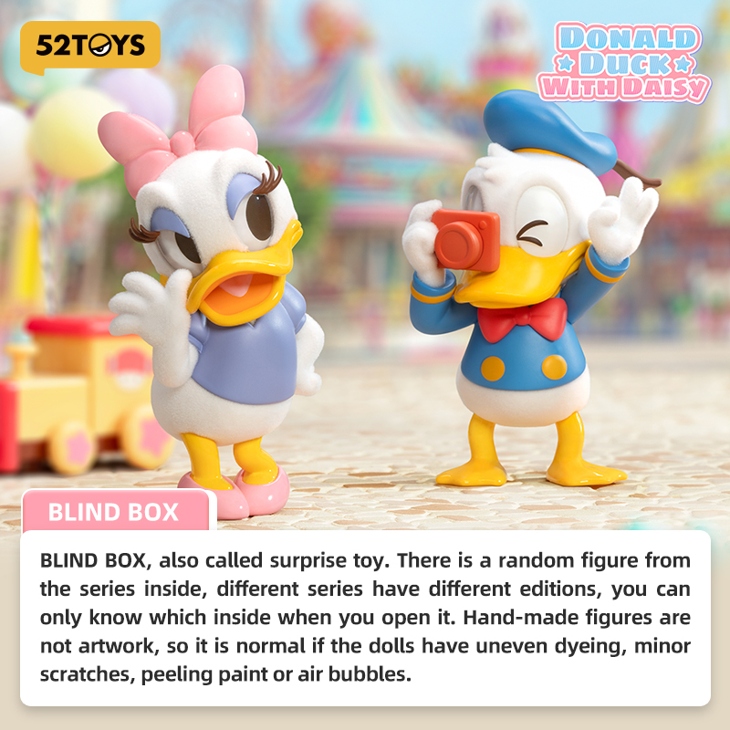 52TOYS Disney Donald Duck with Daisy Series Blind Box Figure Toy