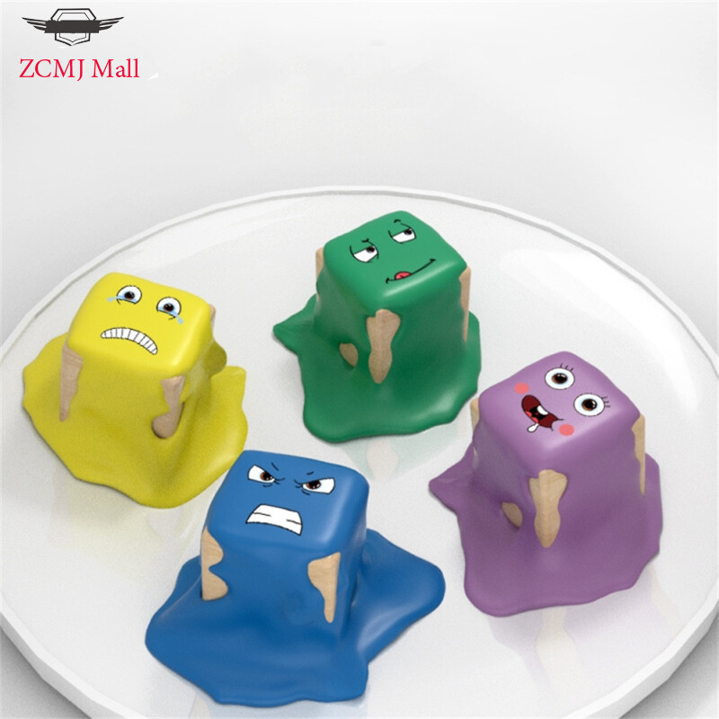 ZCMJ Mall Face Expression Changing Cube Table Games Logical Thinking Training Large Particle Building Blocks Educational Toys