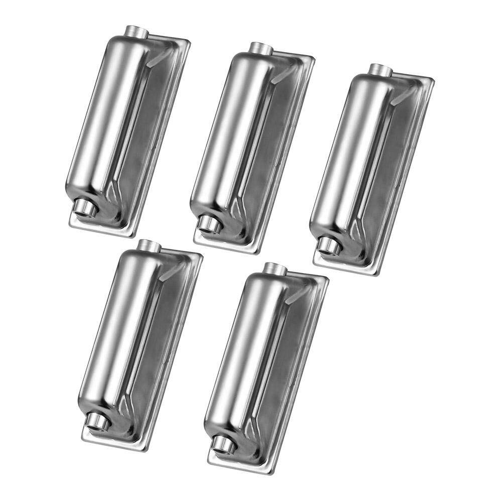 Rectangular Shape Silver Drum Claw Hook 5pcs Iron Drum Claw Hook for Bass Drums & Snare Drum 