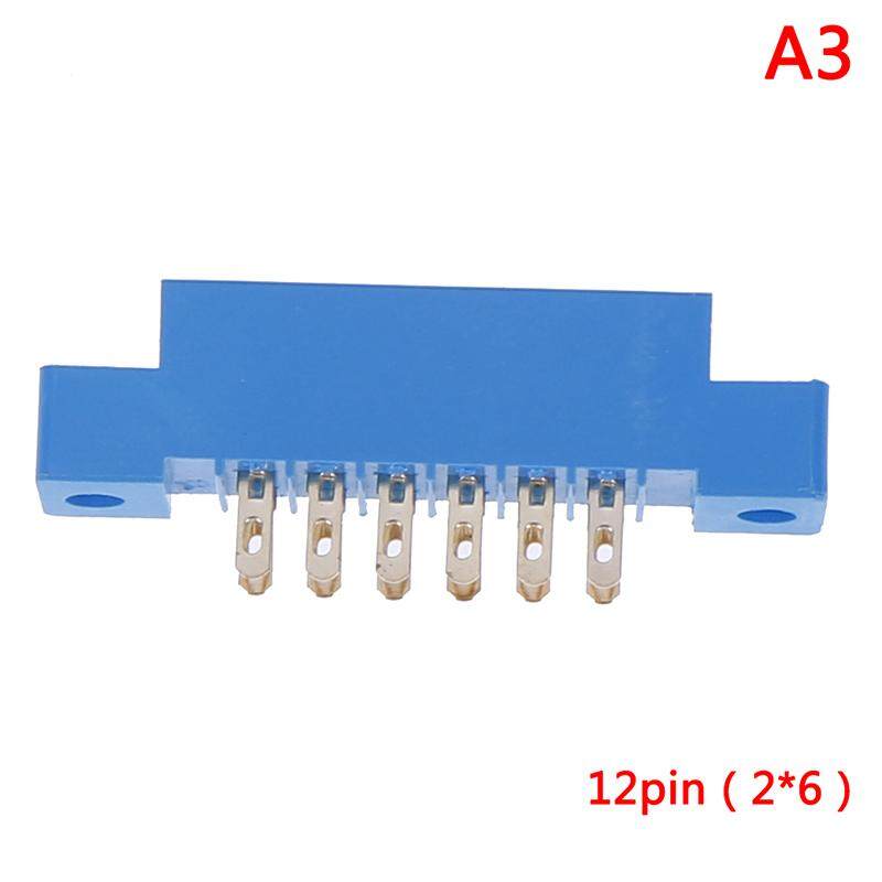 1pcs Card Edge Connector Double Row 2x10 20 Pin 3.96mm Pitch Slot Solder Socket 