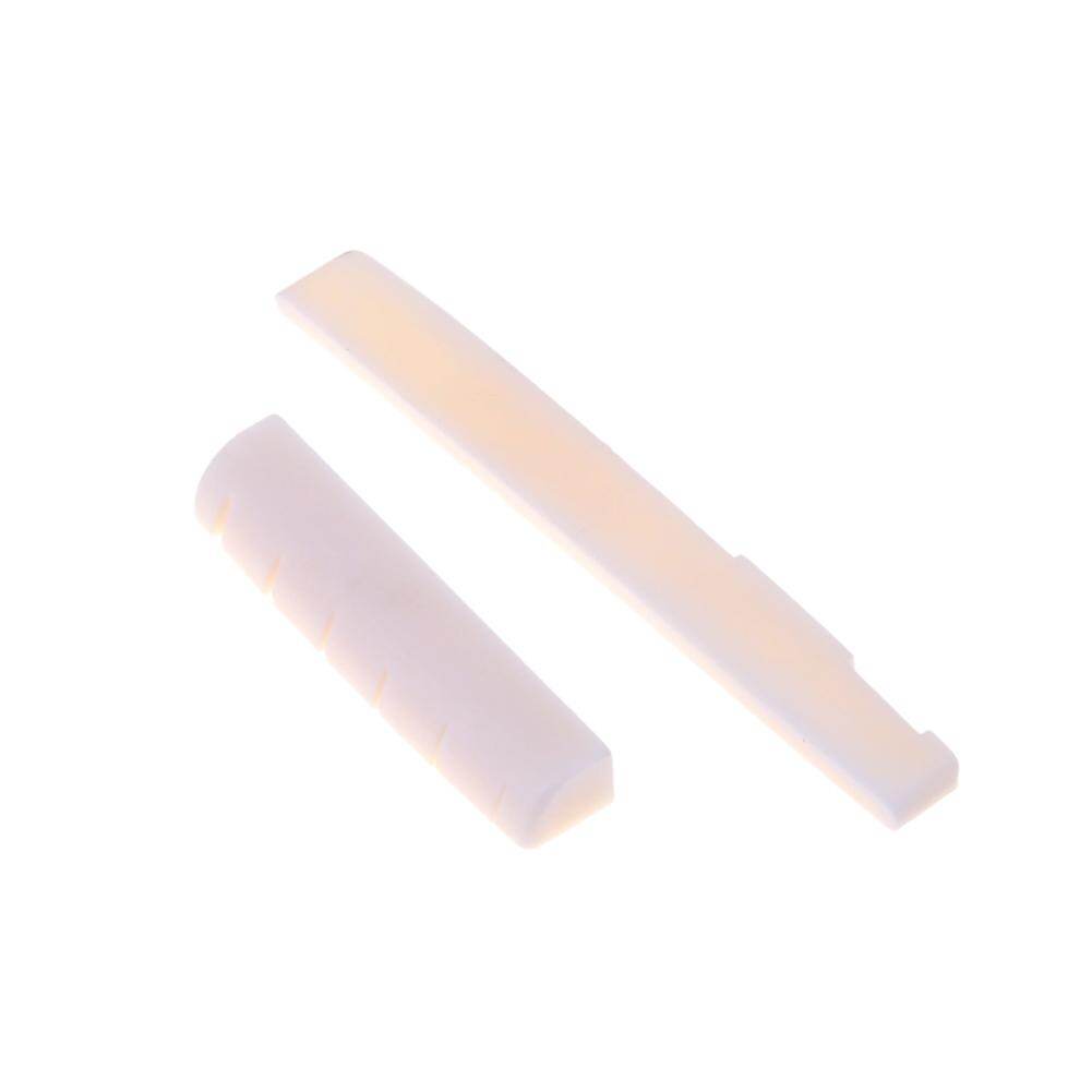 Buffalo Bone Guitar Bridge Nut Yên Cho 6 Dây Guitar Cổ Điển Trắng EDD2