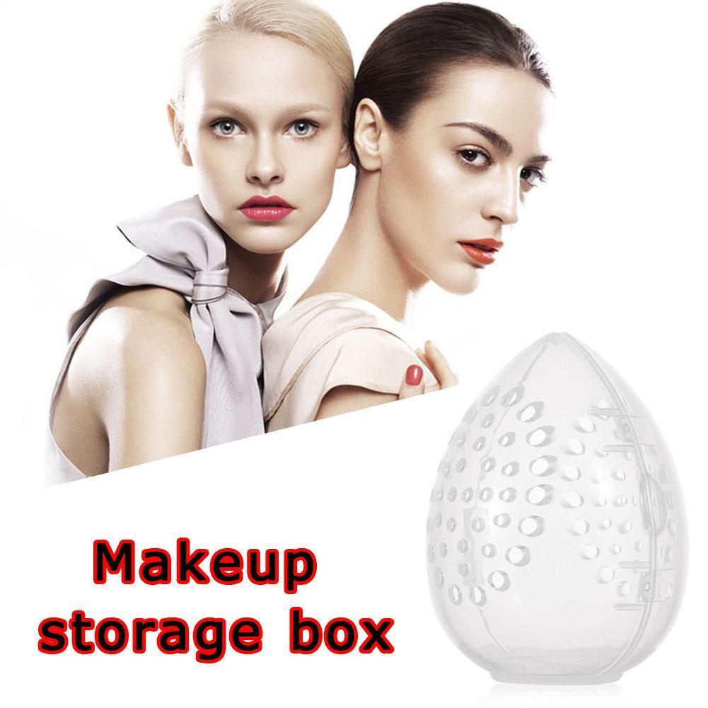 Hộp đựng mút trang điểm hình quả trứng chống ẩm chống nấm mốc tiện dụng cầm tay