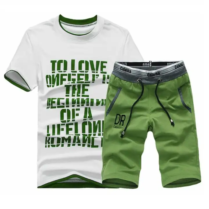 tracksuit shorts and top
