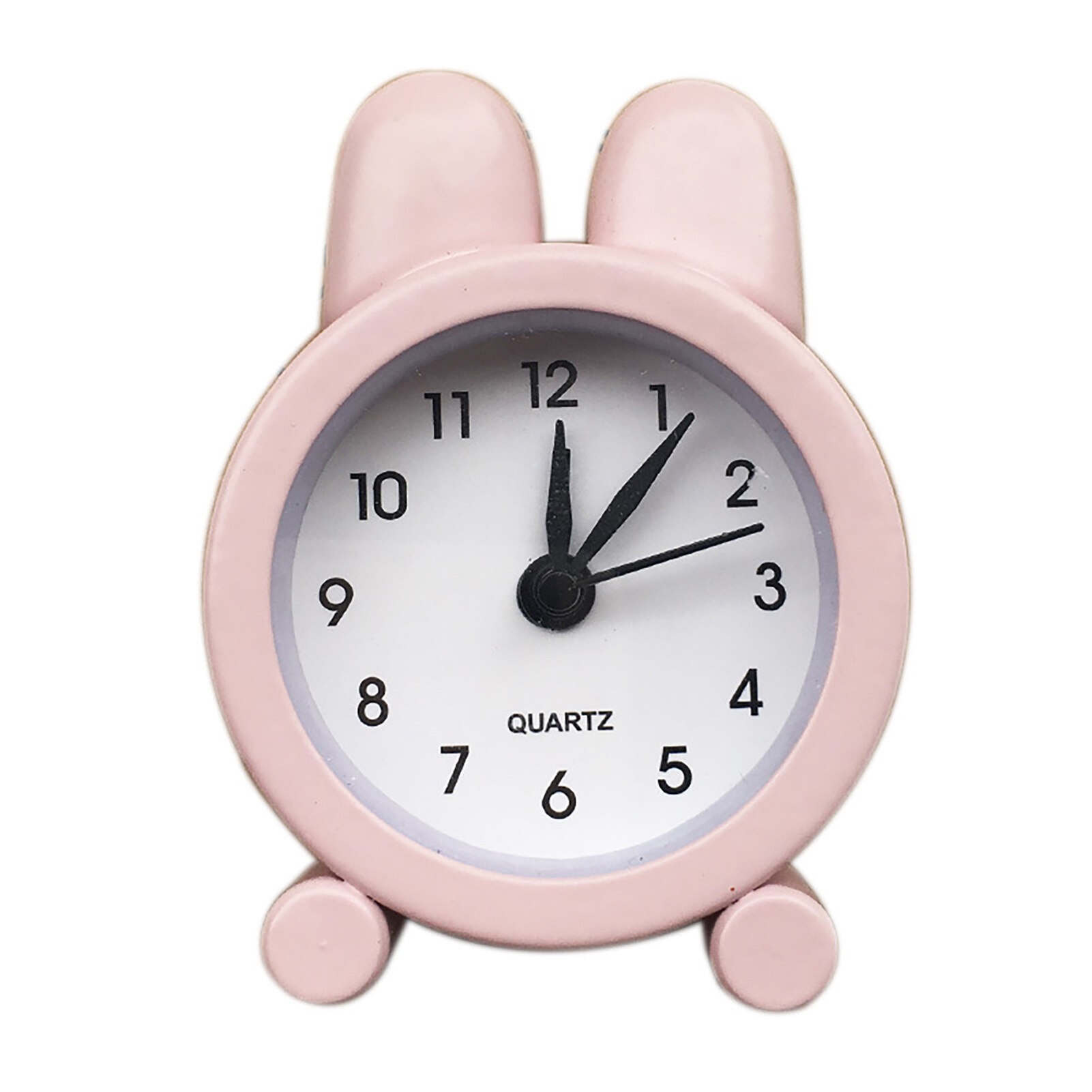Sanwood® Table Alarm Rabbit Design School Supplies Plastic Cute Mini Metal Alarm Clock for Student Creative Alarm Clock