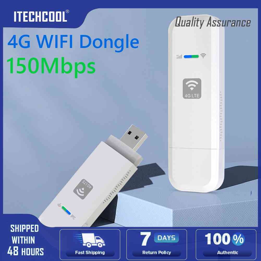 4G LTE USB เครือข่ายไร้สาย WIFI LTE Modem Pocket Hotspot PlugAndPlay