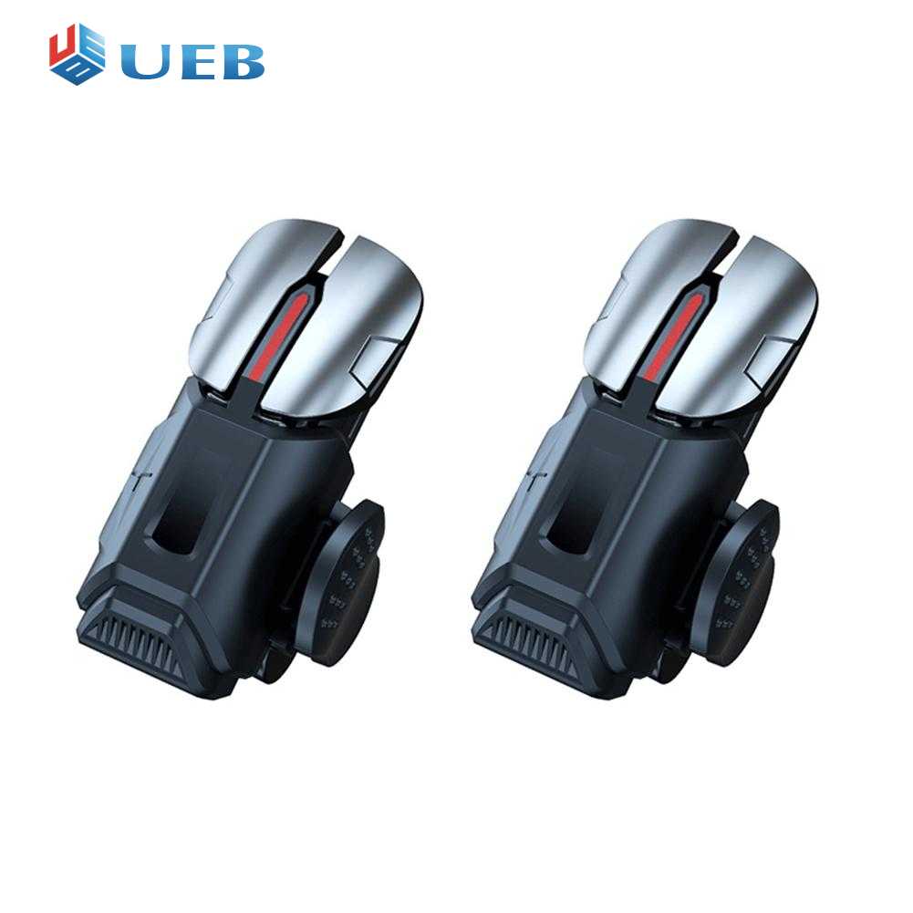 1 Pair 6 Finger Game Controller Gaming Aim Shooting Triggers Button for PUBG