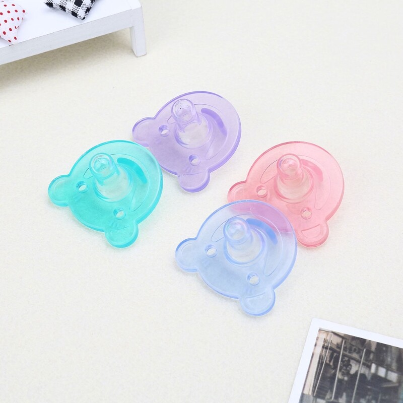 Food Grade Silicone Baby Pacifier Dummy Accessories Teethers With Pacifier Chain Gift