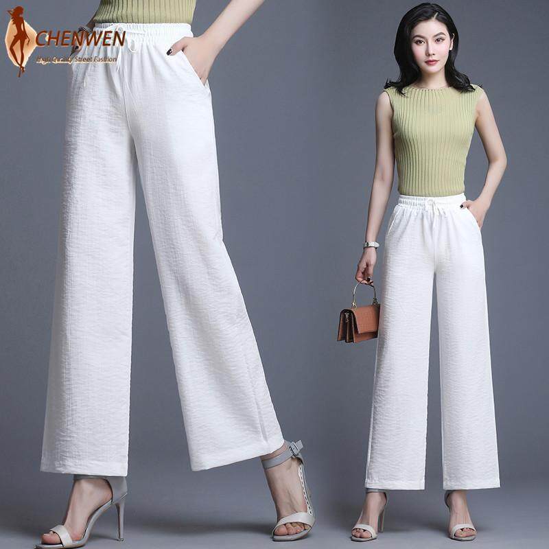 linen wide leg palazzo pants