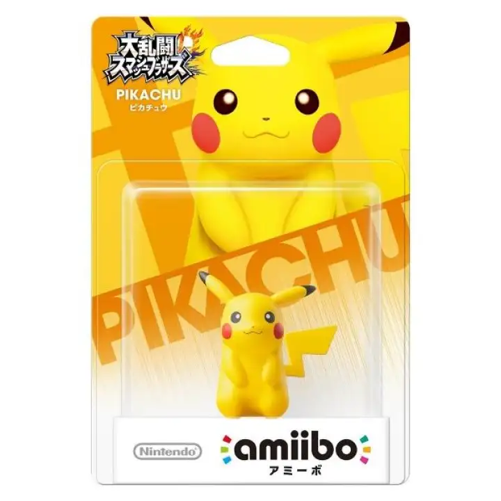 Pikachu Amiibo Super Smash Bros Series For Nintendo Switch Wiiu 3ds Xl Lazada