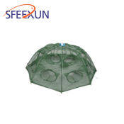 Sfeexun Automatic Foldable Crab Fish Trap with 4 Holes