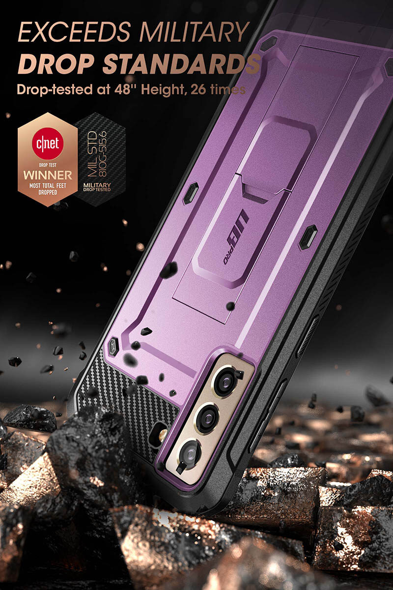 SUPCASE UB Pro Dành Cho Samsung Galaxy S21 Plus 5G Ốp (Bản Phát Hành 2021) Mà Không Cần Màn Hình Bảo Vệ Ốp Lưng Chắc Chắn Và Chân Đế