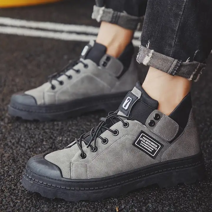 combat boots men fashion