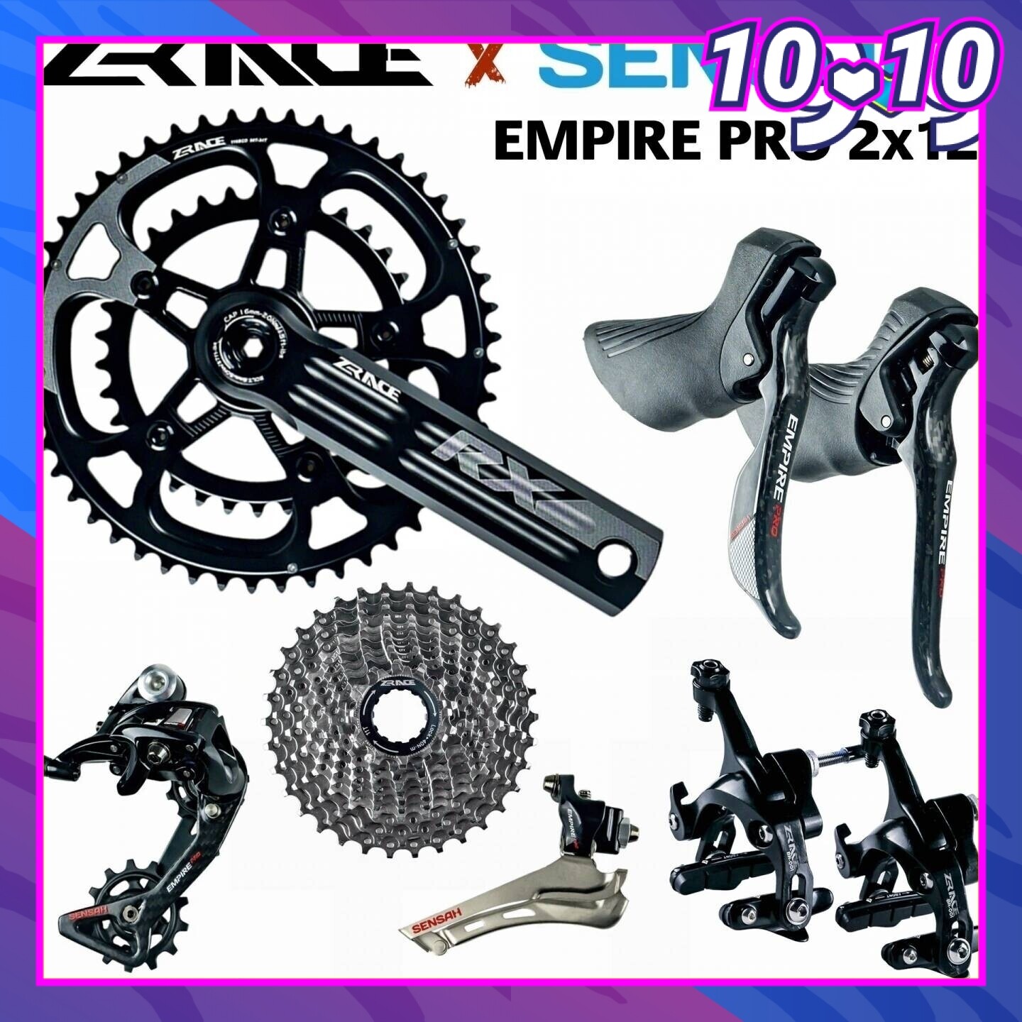 sensah front derailleur