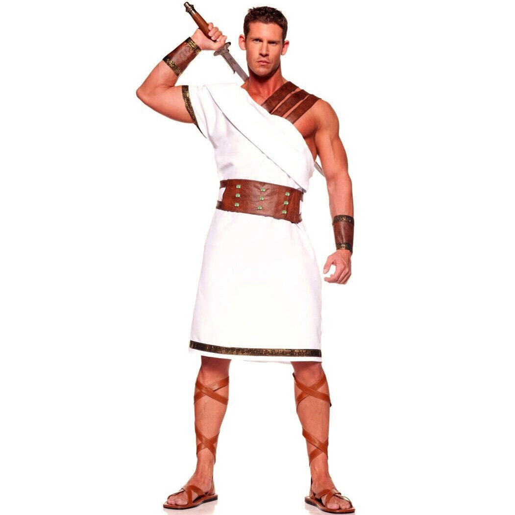Halloween Adult Greek Mythology Costume Medieval Arabic Roman Warrior Cosplay