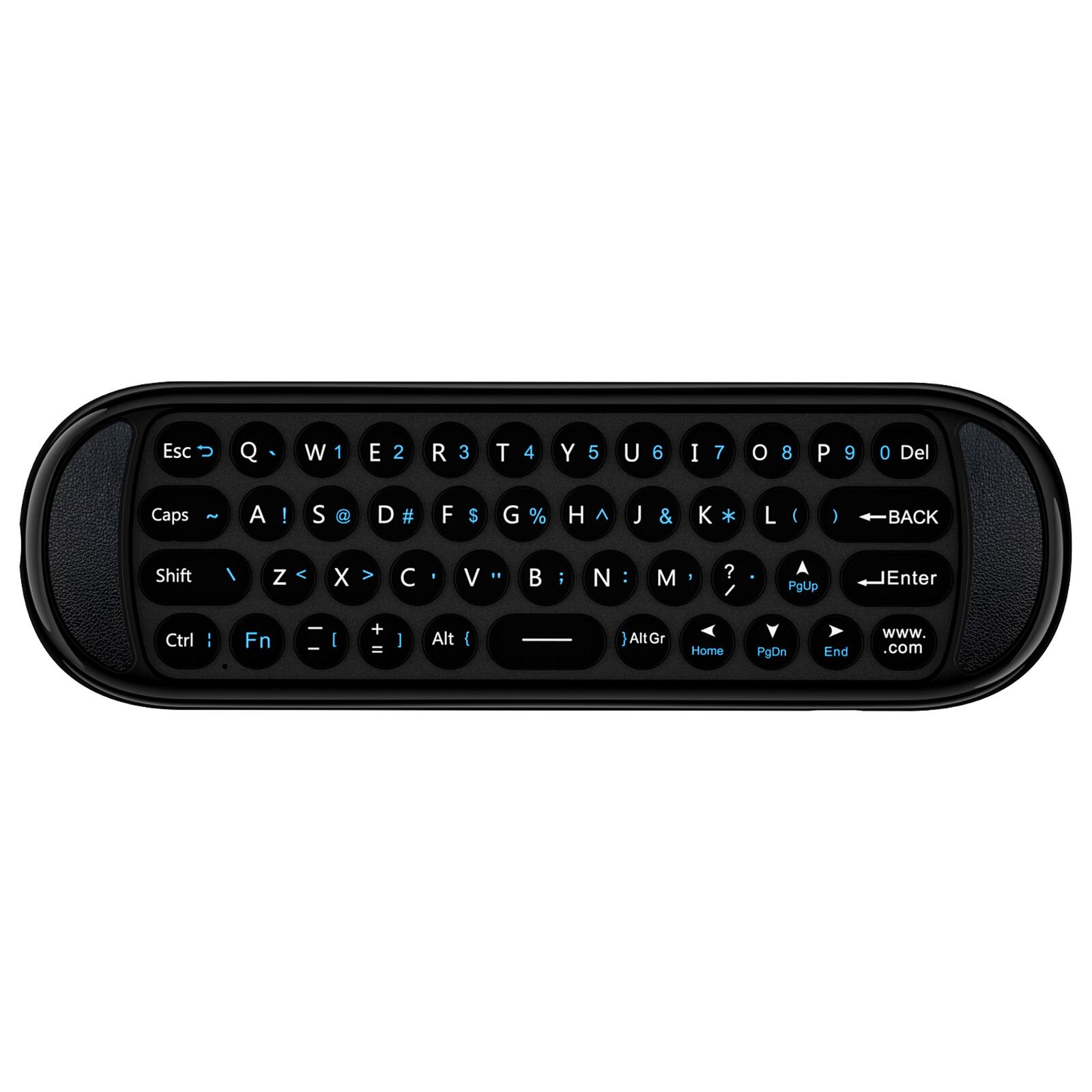 Wechip H6 Remote Control 2.4G Wireless Air Mouse Mini Keyboard IR Control Gyro Sensing Smart Remote Control Rechargeable for Game Android TV Box Mini PC Docooler