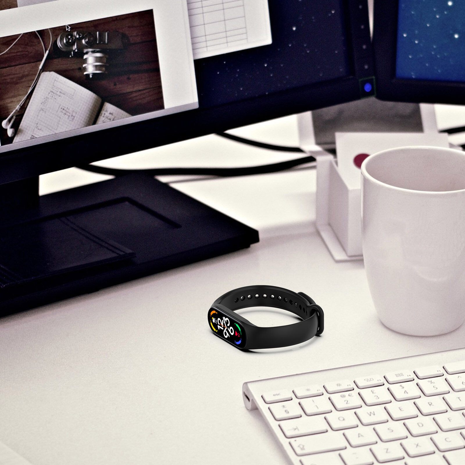 Dây Đeo Silicon Cho Mi Band 7 Dây Đeo Cổ Tay Thay Thế Cho Xiaomi Miband 7