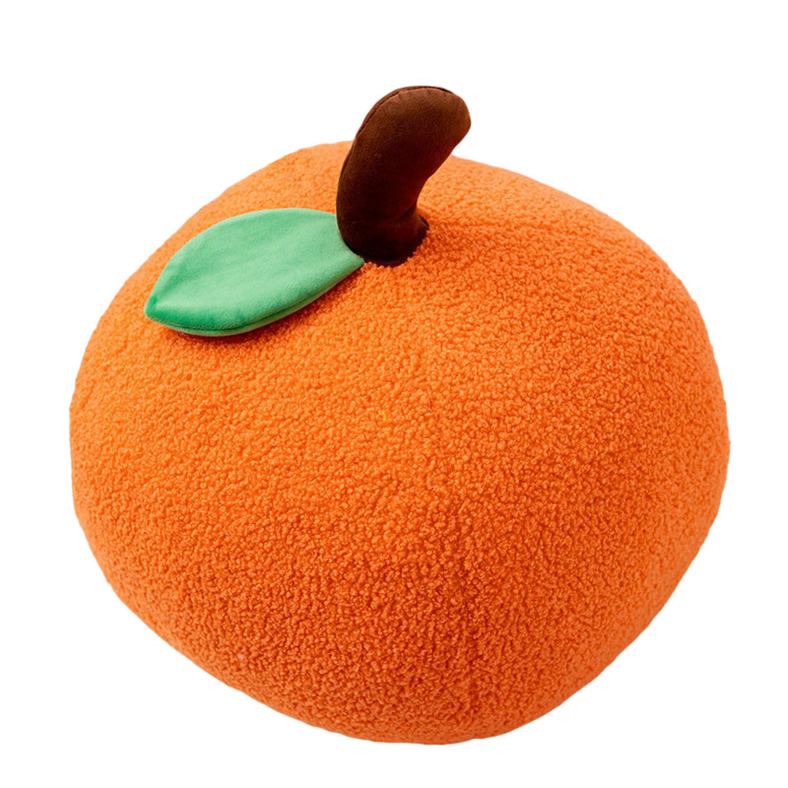 Throw Pillow Fruit Shape High Simulation Full Filling Comfortable Cartoon Soft Persimmon Pumpkin Orange Plush Toy Household Supplies