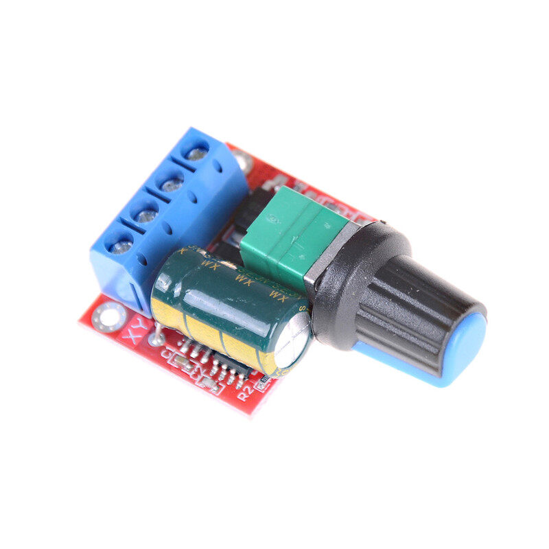Rayua Mini DC Motor PWM Speed Controller 5A 4.5V-35V Speed Control Switch LED Dimmer