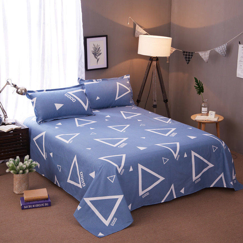 One Piece Bed Sheet Cartoon Fruit Sheet Double Student Dormitory Bedding Sheet In Summer