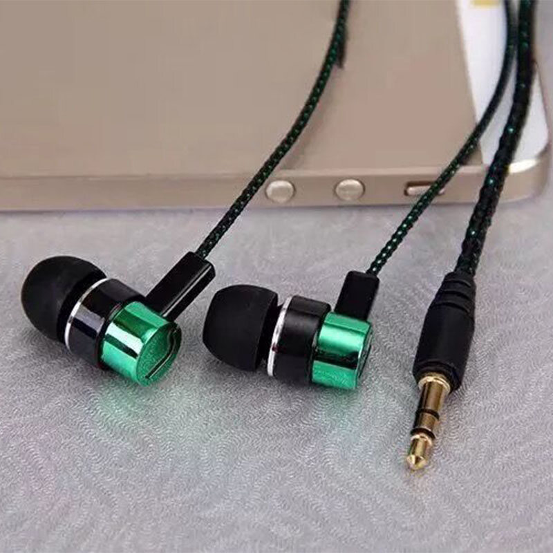 Tai nghe trong tai MP3/MP4 với lỗ cắm Microphone 3.5mm cho điện thoại