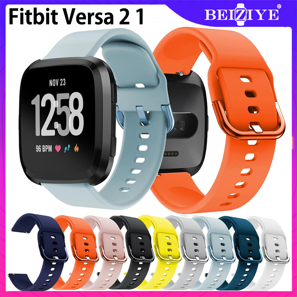 Dây đeo Fitbit Versa 2 vòng đeo tay đồng hồ thông minh silicone Fitbit Versa Thay thế dây đeo cổ tay