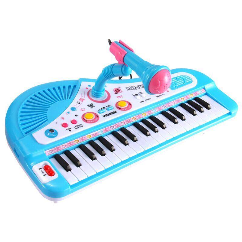 Trẻ Sơ Sinh Chơi Giáo Dục Piano Điện Đồ Chơi Trẻ Em Trẻ Em Bàn Phím Nam Nữ Ngón Tay Trẻ Em Âm Nhạc 37 Phím Quà Tặng Dễ Thương Bằng Nhựa