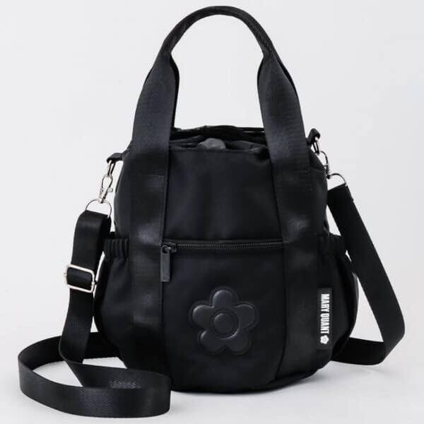 MARY QUANT PCバック MARY QUANT Foldable Shoulder & Cross Body Bag