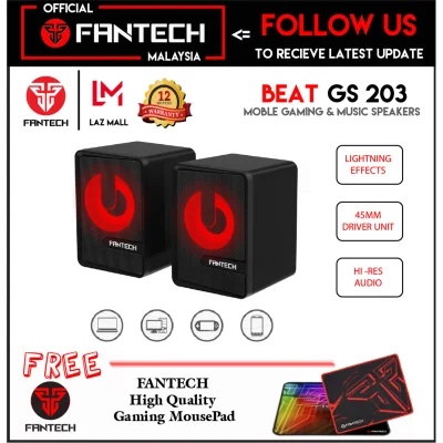 Fantech GS203 Beat 2.0 USB RGB Gaming Speakers