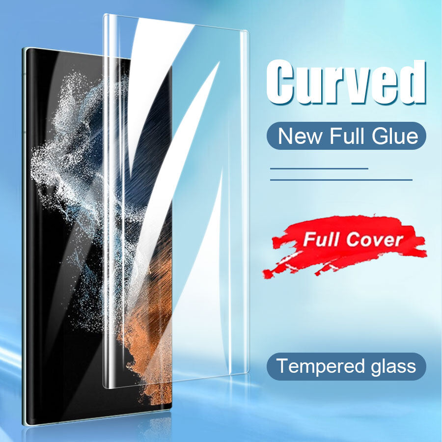 3d curved full cover tempered glass for samsung galaxy s22 plus s22 s21 s20 ultra s10 s9 s8 note 20 10 5g 9 8 clear screen protector film