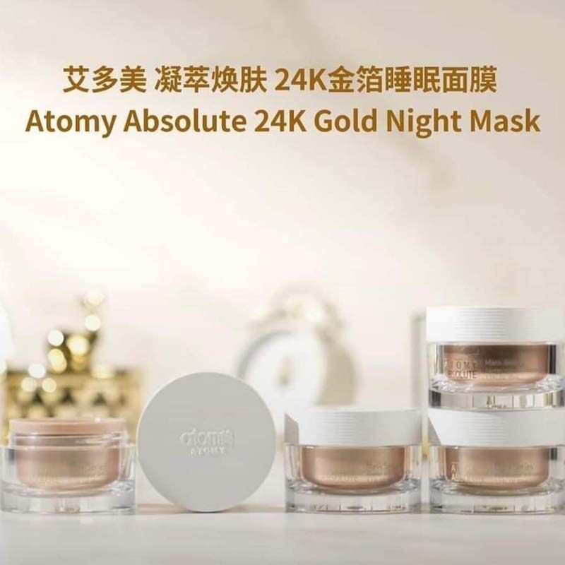 【READY STOCK】100 Original Korea Atomy Absolute 24K Gold Night Sleeping