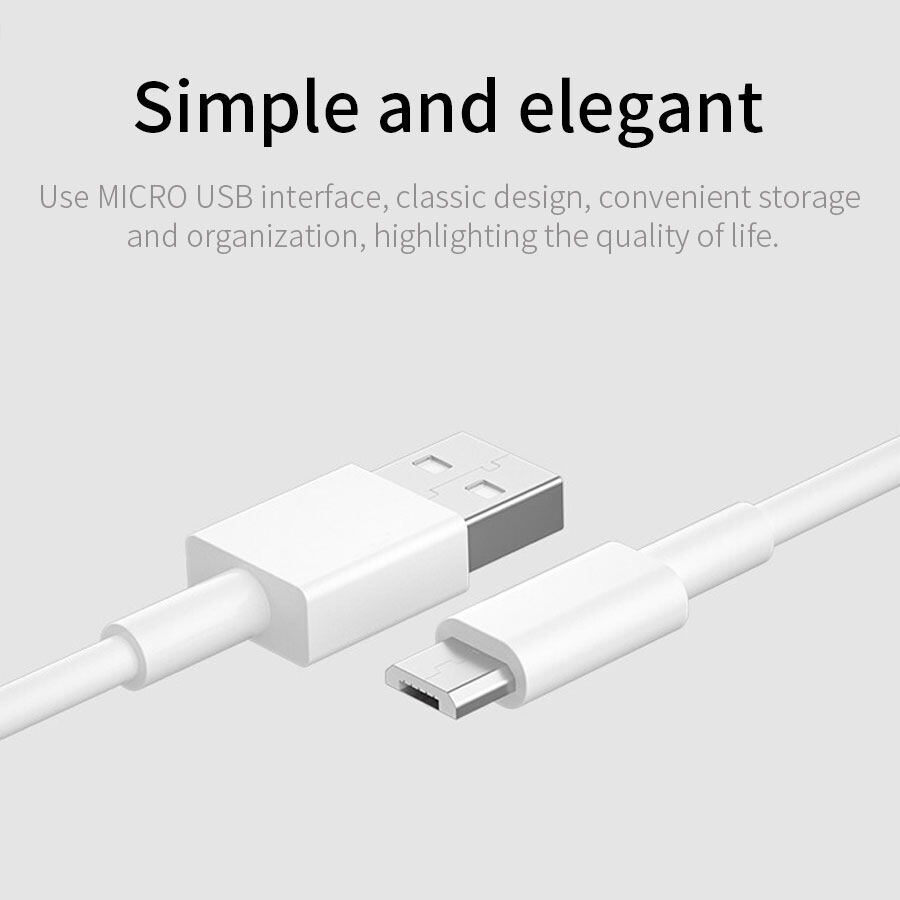 Micro USB Cable 1m Fast Charging USB Data Mobile Phone Android Adapter Charger For Vivo V11 V11i V15 Pro X21 S1 Y20i Y19 Y17 Y20 Y11 V15 V9 V7 Plus V5 V7 Y15 Y12 Y91 Y81 Y95 Y91i Y81i Y71 Y53 Y85 Y91C Micro USB Charge Cord Cable