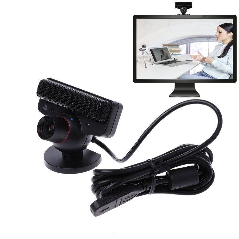 New Eye Motion Sensor Camera With Microphone For Sony Playstation 3 Ps3 Game System Usb Move Motion Eye Camera