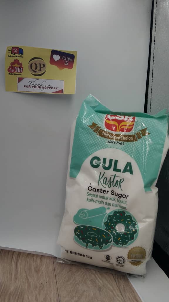 Qp Csr Caster Sugar 1kg Gula Kastor Lazada