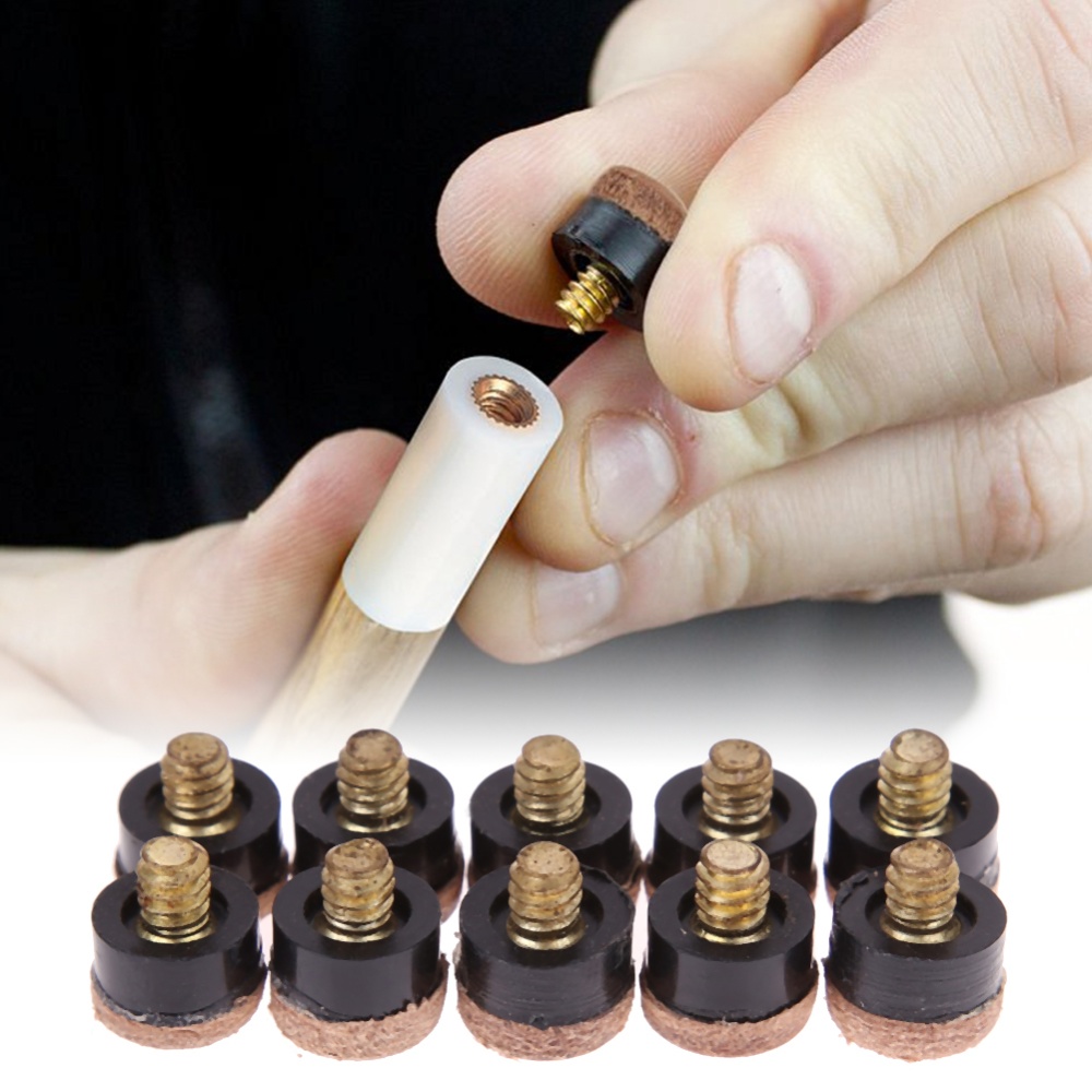 10 Cái Vít 10Mm Trên Đầu Cơ Cho Hồ Bơi Bi Da, Billiards Phụ Tùng Thay Thế