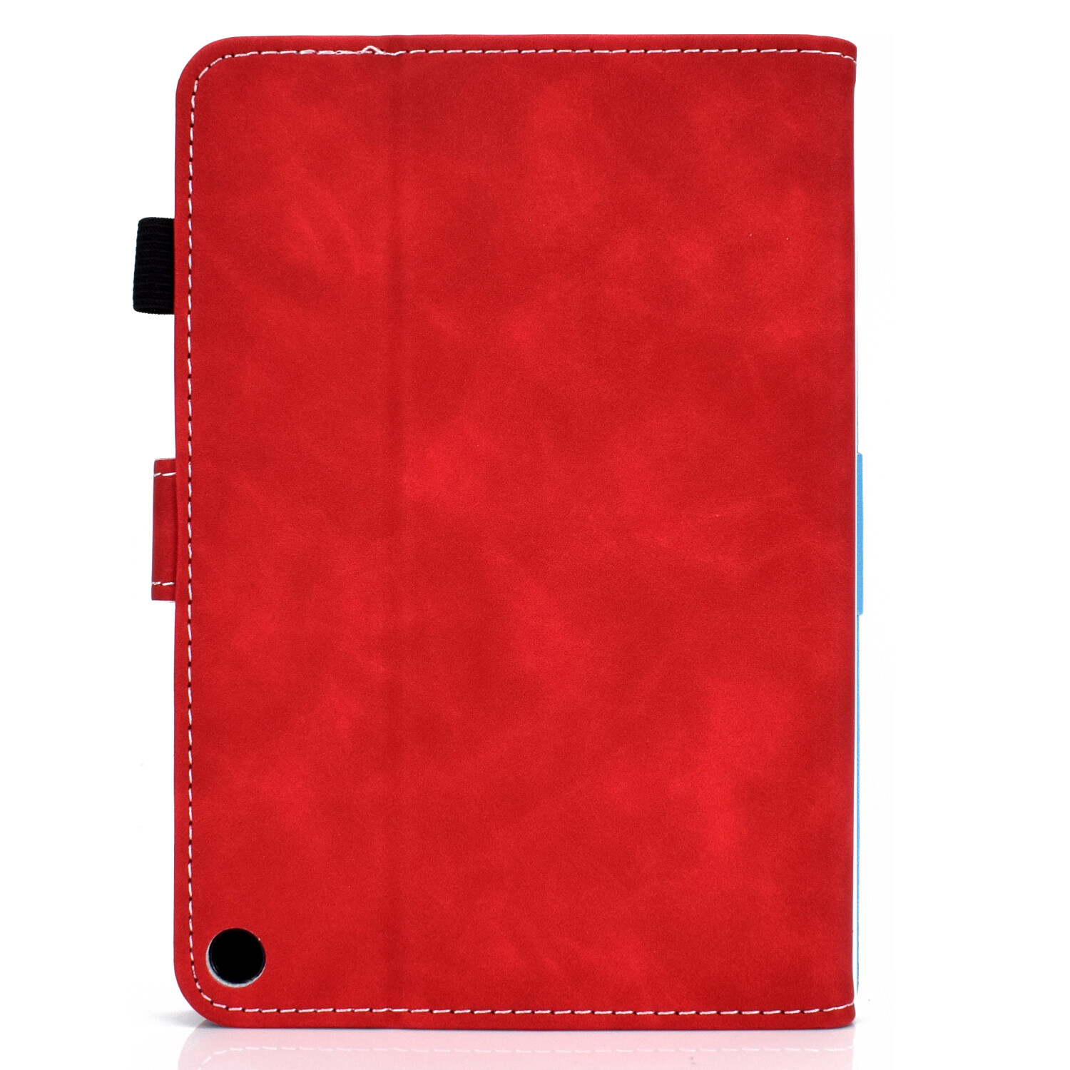 Flip Cover for 2020 Amazon Kindle Fire HD8 Casing HD8 Plus Business Solid Color Soft TPU Case with Card Slot Stand