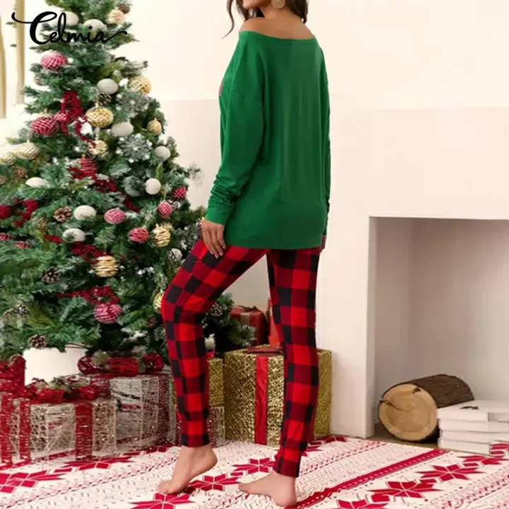 womens christmas pant suit