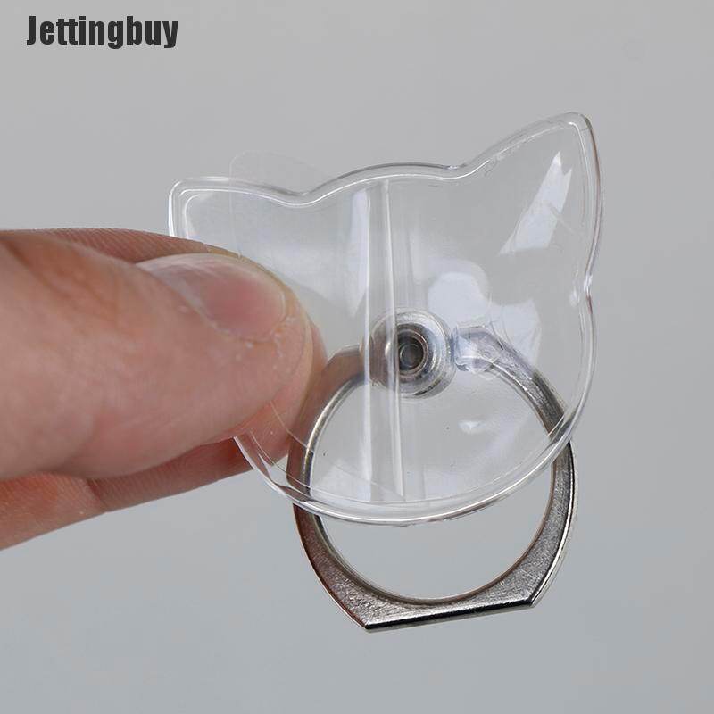 [Jettingbuy] Clear mount holder mobile phone holder stand finger ring support desk cell phone