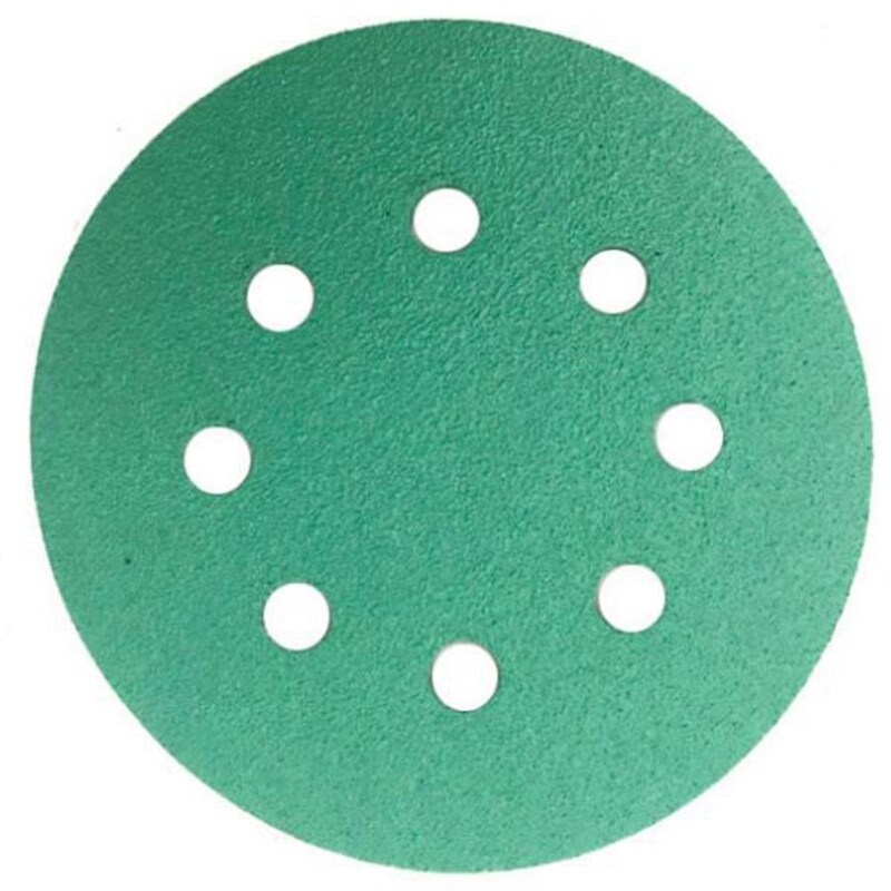 25 Pcs Professional Anti Clog 125 Mm Sandpaper 5 inch Film Sanding Disc Wet & Dry Hook & Loop Abrasive Tools With Grits 120