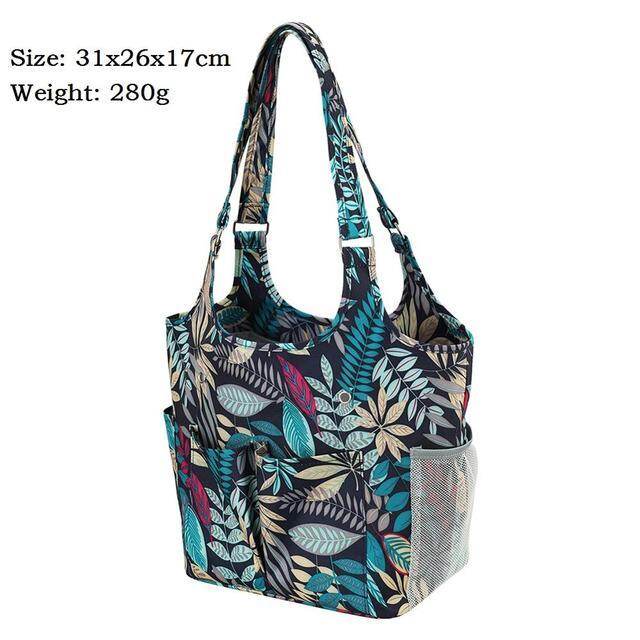 Oxford Cloth Portable Multifunction Woolen Yarn Storage Bags Sewing Tool Case Waterproof Travel Organizer Bag Handbags